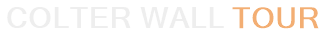 Colter Wall Tour